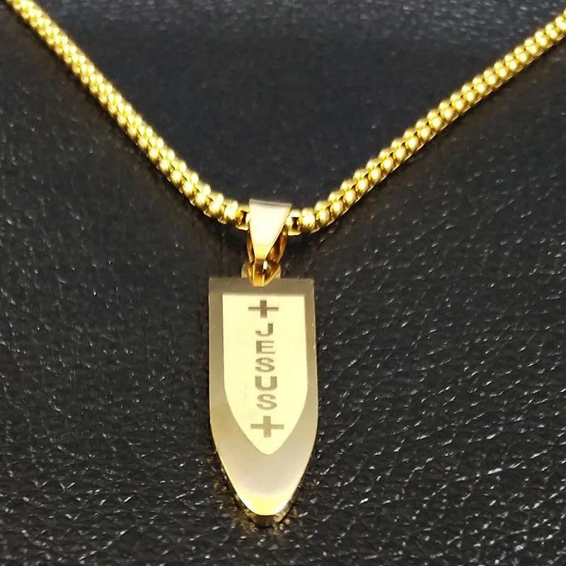 collier tendance jesus
