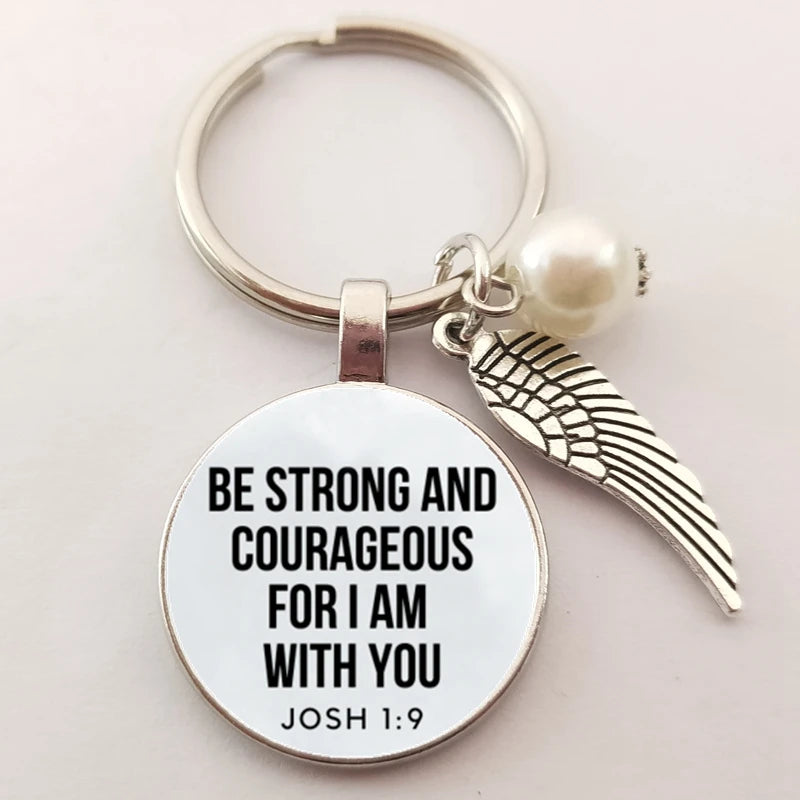 be strong and courageous for i am with you