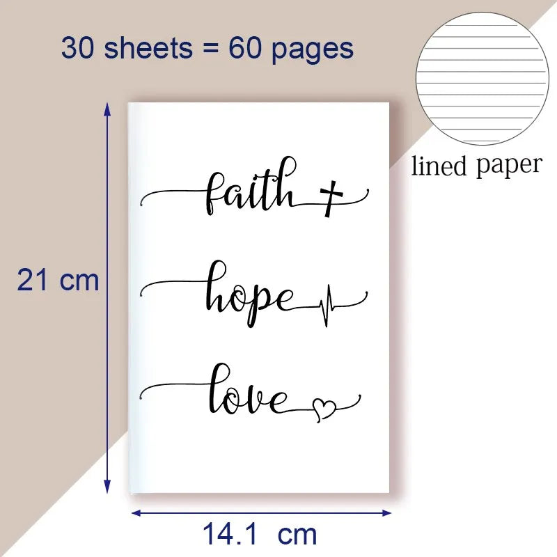 carnet_notes_faith-love-hope cadeau