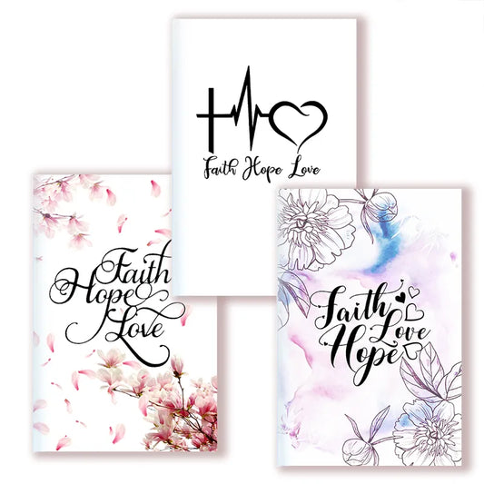 carnet_notes_faith-love-hope cadeau